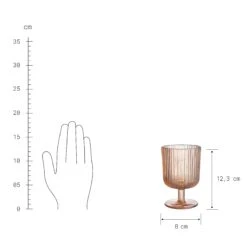 6x Weingläser Mit Rillen 250ml CHELSEA In Pastellorange 5 6x Weingläser Mit Rillen 250ml CHELSEA In Pastellorange -Butlers butlers 6x weinglaser mit rillen 250ml chelsea in pastellorange 3