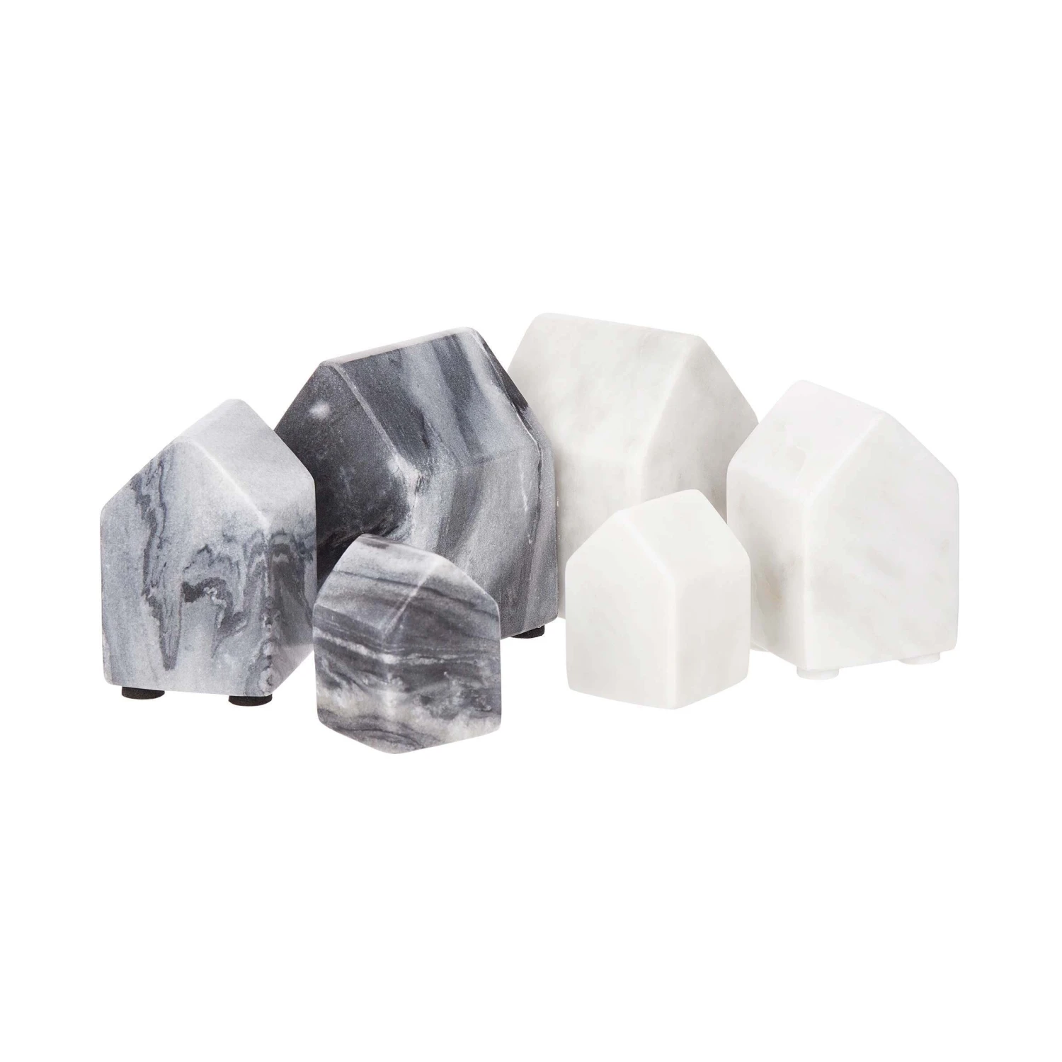 Deko-Haus Set 3-tlg. BLOCKHOUSE in Grau Deko-Haus Set 3-tlg. BLOCKHOUSE In Grau -Butlers butlers deko haus set 3 tlg blockhouse in grau 8