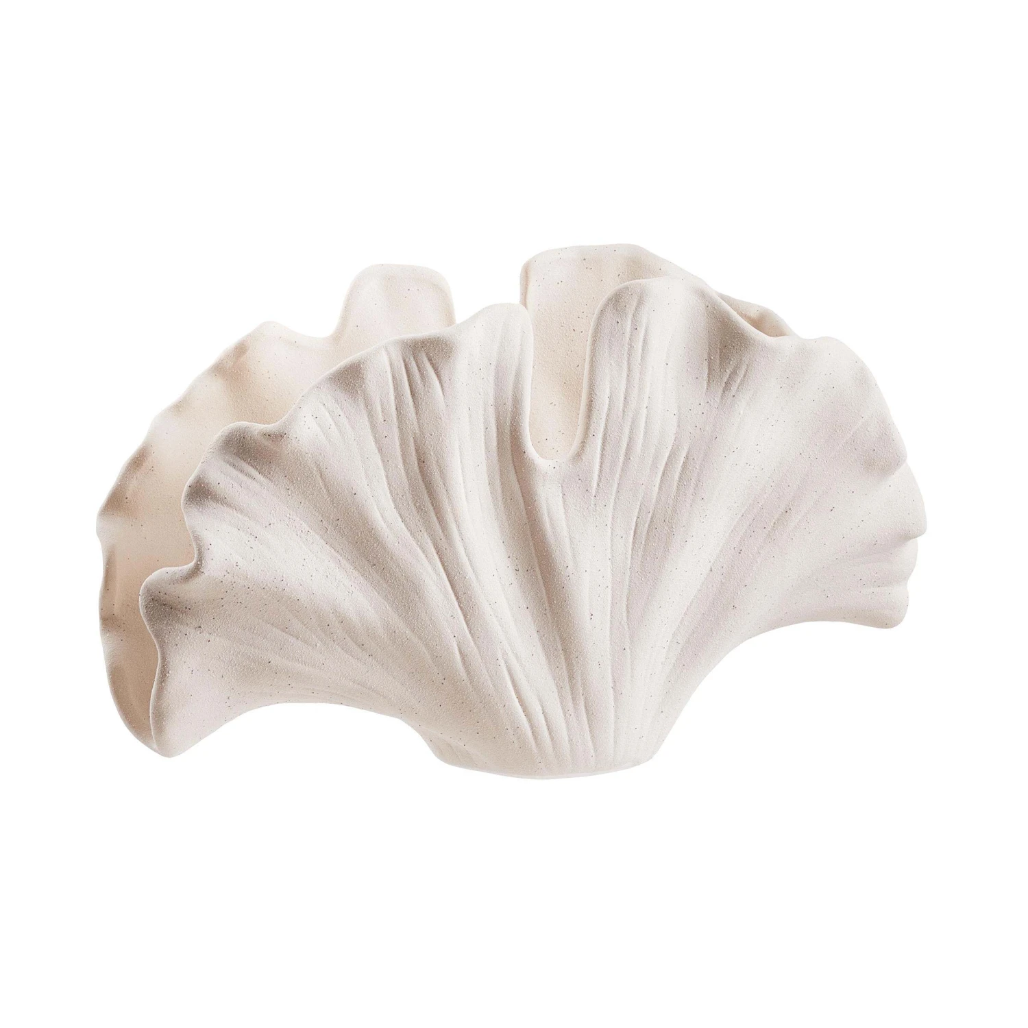 Deko-Objekt Blatt Höhe 21cm GINKGO in Creme Deko-Objekt Blatt Höhe 21cm GINKGO In Creme -Butlers butlers deko objekt blatt hohe 21cm ginkgo in creme