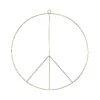 Deko Ring Ø38cm PEACE In Gold -Butlers butlers deko ring o38cm peace in gold