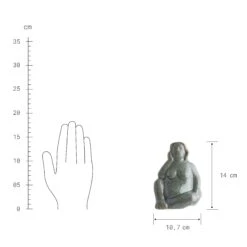 Deko Statue Höhe 14cm POSE In Beige 4 Deko Statue Höhe 14cm POSE In Beige -Butlers butlers deko statue hohe 14cm pose in beige 2