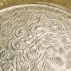 Deko Tablett Ø46cm ORIENTAL LOUNGE In Gold 6 Deko Tablett Ø46cm ORIENTAL LOUNGE In Gold -Butlers butlers deko tablett o46cm oriental lounge in gold 4