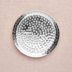 Deko-Teller Gehämmert Ø34cm ORIENTAL LOUNGE In Silber 6 Deko-Teller Gehämmert Ø34cm ORIENTAL LOUNGE In Silber -Butlers butlers deko teller gehammert o34cm oriental lounge in silber 4