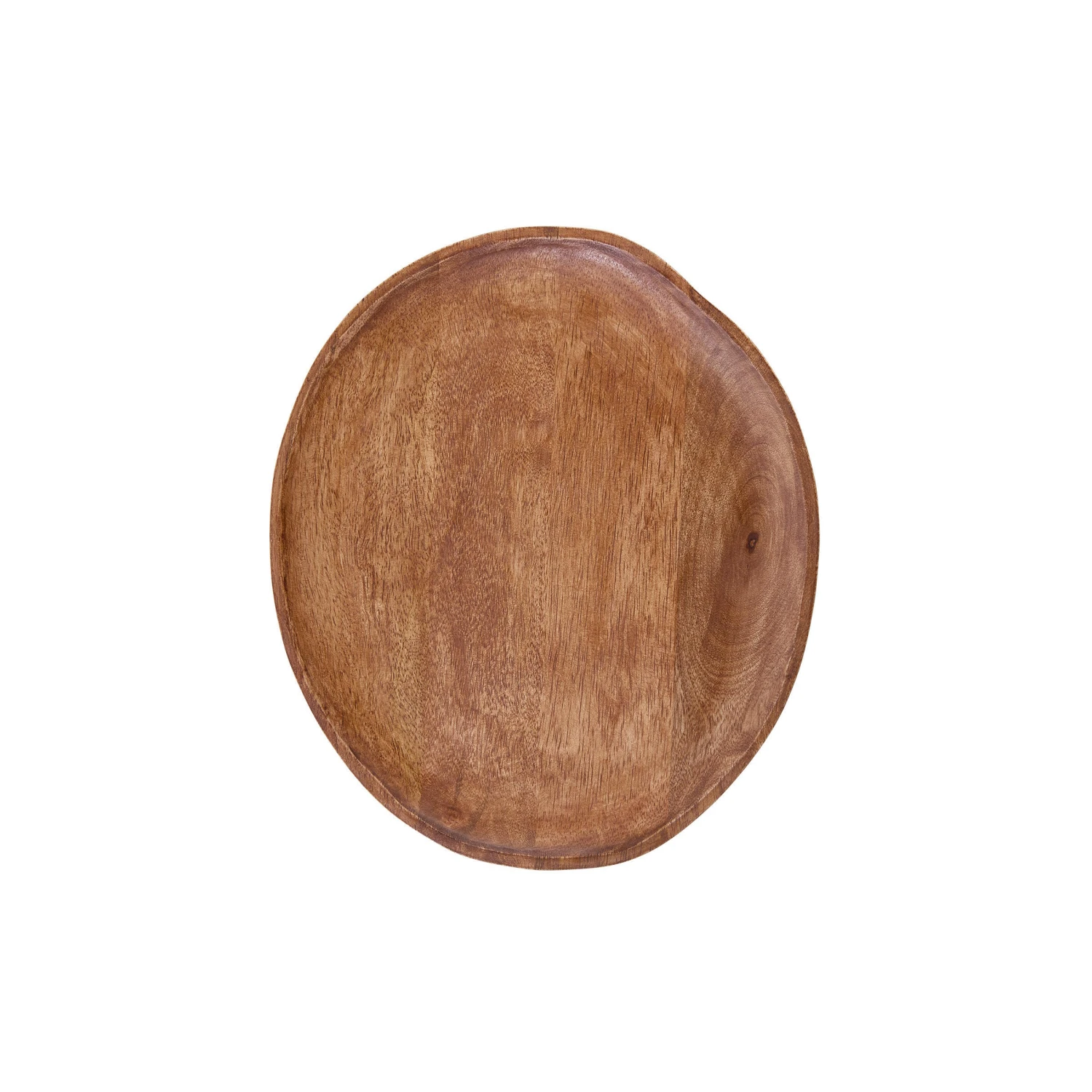 Deko-Teller organisch Ø30cm MANGO DAYS in Braun Deko-Teller Organisch Ø30cm MANGO DAYS In Braun -Butlers butlers deko teller organisch o30cm mango days in braun 1