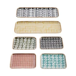 Dekotablett L 15 X B 10cm PATTERY In Olivgrün 8 Dekotablett L 15 X B 10cm PATTERY In Olivgrün -Butlers butlers dekotablett l 15 x b 10cm pattery in olivgrun 6