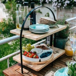 Etagere 2-stufig Höhe 45cm MANGO DAYS In Braun -Butlers butlers etagere 2 stufig hohe 45cm mango days in braun 6