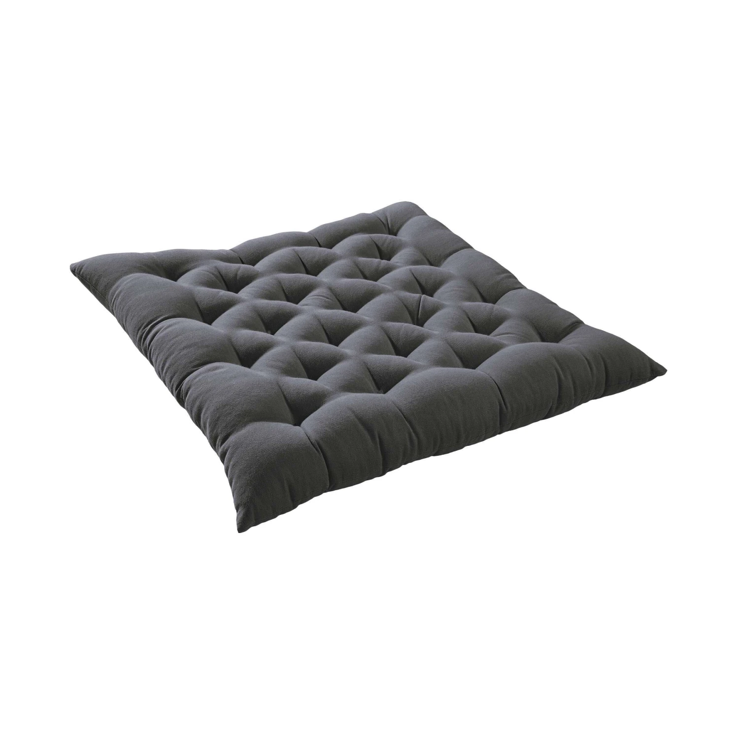 Futonkissen L 42 x B 42cm SOLID in Grau Futonkissen L 42 X B 42cm SOLID In Grau -Butlers butlers futonkissen l 42 x b 42cm solid in grau 2