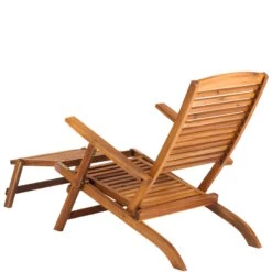 Gartenliege Mit Fußteil WEEKENDER In Braun -Butlers butlers gartenliege mit fussteil weekender in braun 3