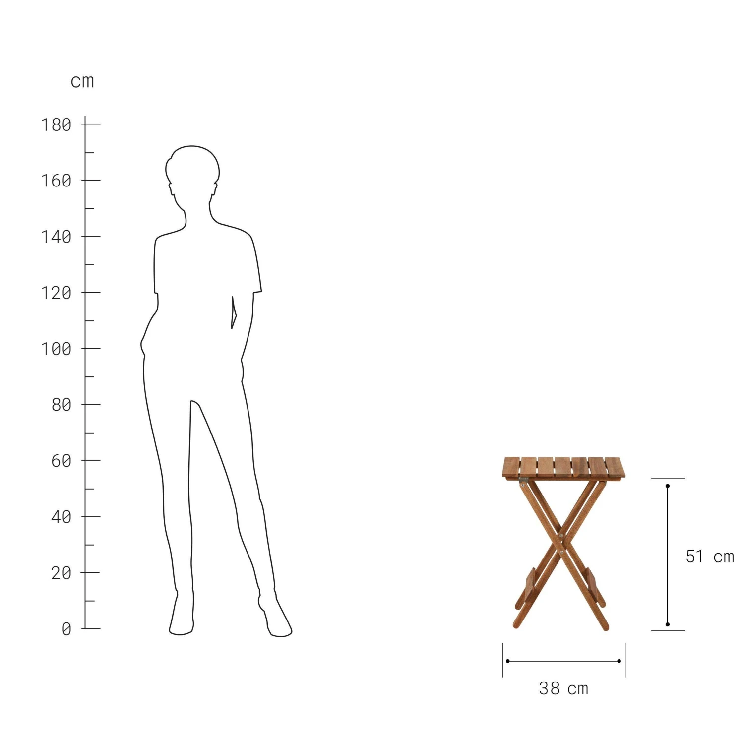 Gartentisch klappbar LODGE in Natur Gartentisch Klappbar LODGE In Natur -Butlers butlers gartentisch klappbar lodge in natur 2