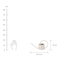 Gießkanne 1,3l FLORENCE In Beige 4 Gießkanne 1,3l FLORENCE In Beige -Butlers butlers giesskanne 1 3l florence in beige 2