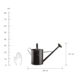 Gießkanne 8l ZINC In Schwarz 5 Gießkanne 8l ZINC In Schwarz -Butlers butlers giesskanne 8l zinc in schwarz 3