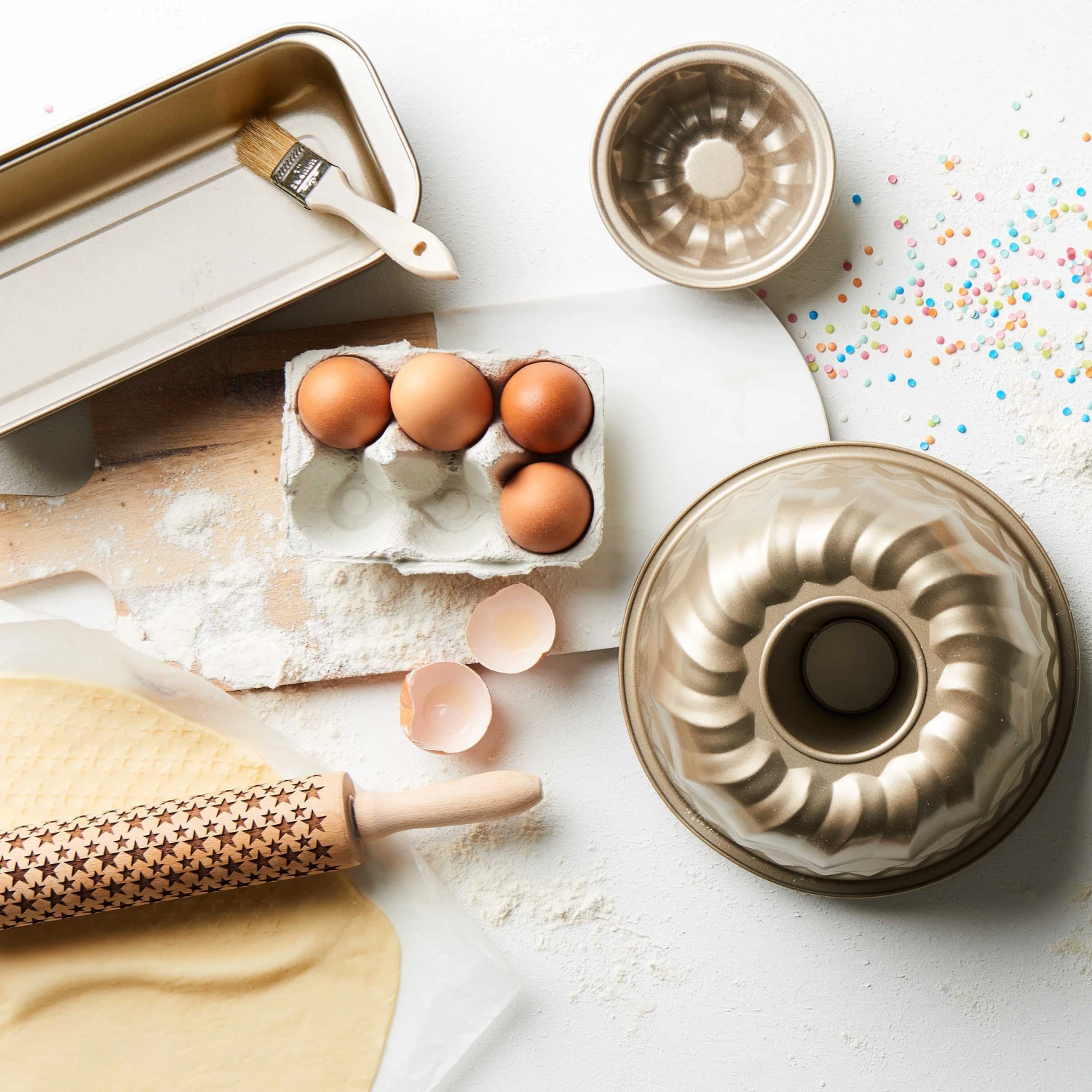 Gugelhupfform Ø 22 cm SWEET BAKERY in Beige Gugelhupfform Ø 22 Cm SWEET BAKERY In Beige -Butlers butlers gugelhupfform o 22 cm sweet bakery in beige 2