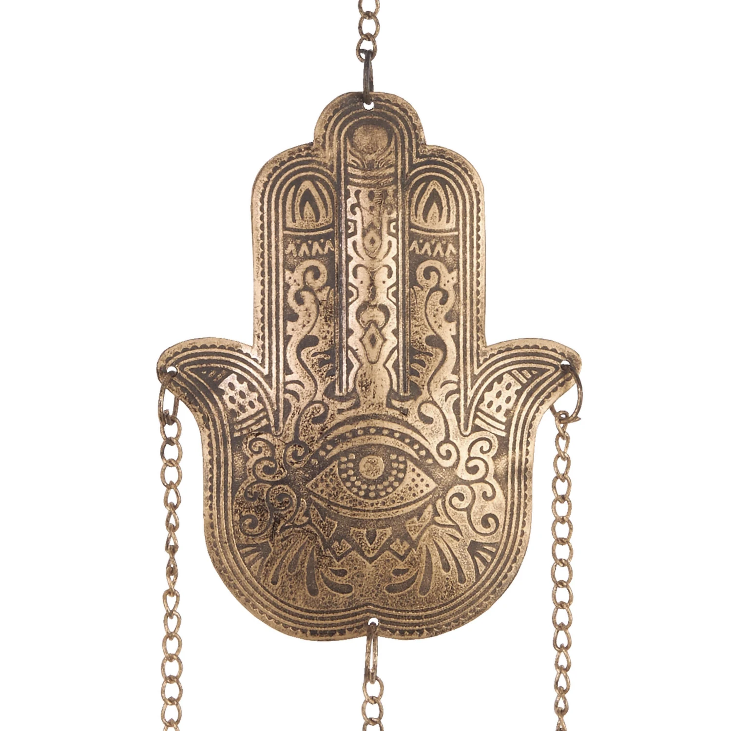 Hängedekoration "Fatimas Hand" Länge 55cm BALI in Gold Hängedekoration "Fatimas Hand" Länge 55cm BALI In Gold -Butlers butlers hangedekoration fatimas hand lange 55cm bali in gold 3
