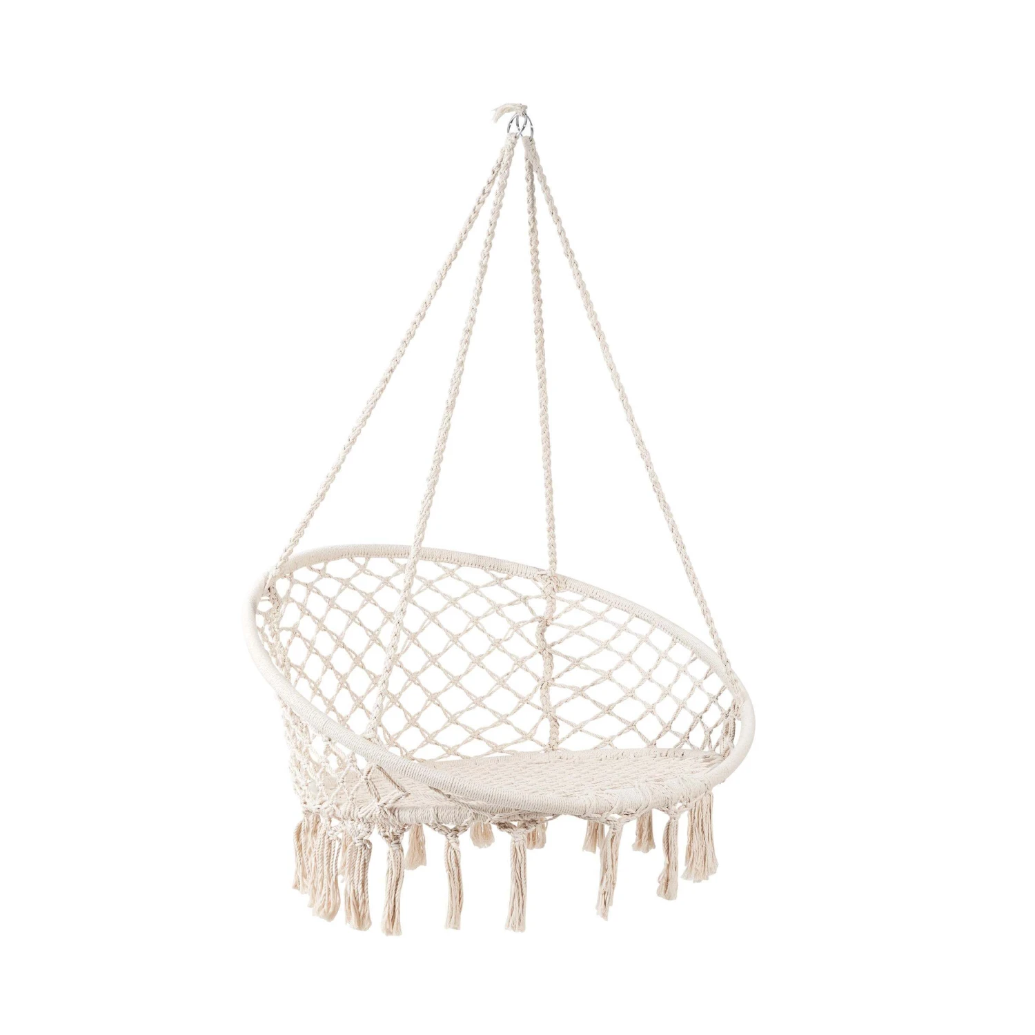 Hängesessel mit Fransen Ø100cm PARADISE NOW in Creme Hängesessel Mit Fransen Ø100cm PARADISE NOW In Creme -Butlers butlers hangesessel mit fransen o100cm paradise now in creme