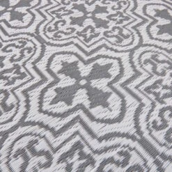 In- & Outdoor-Teppich Kacheln L 180 X B 118cm COLOUR CLASH In Grau-Weiß 6 In- & Outdoor-Teppich Kacheln L 180 X B 118cm COLOUR CLASH In Grau-Weiß -Butlers butlers in and outdoor teppich kacheln l 180 x b 118cm colour clash in grau weiss 4