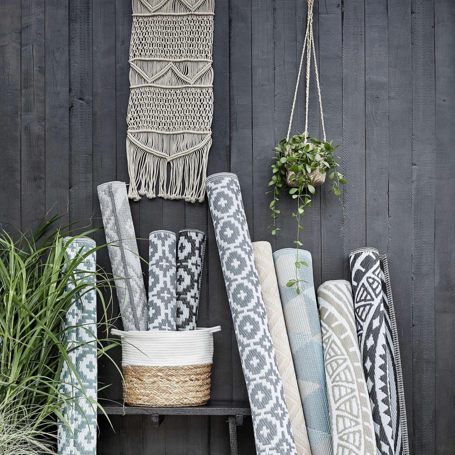 In- & Outdoor-Teppich Mosaik L 150 x B 90cm COLOUR CLASH in Schwarz In- & Outdoor-Teppich Mosaik L 150 X B 90cm COLOUR CLASH In Schwarz -Butlers butlers in and outdoor teppich mosaik l 150 x b 90cm colour clash in schwarz 6