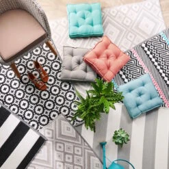 In- & Outdoor-Teppich Mosaik L 150 X B 90cm COLOUR CLASH In Schwarz 9 In- & Outdoor-Teppich Mosaik L 150 X B 90cm COLOUR CLASH In Schwarz -Butlers butlers in and outdoor teppich mosaik l 150 x b 90cm colour clash in schwarz 7