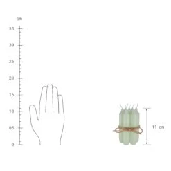 Kerzen-Set 7 Stück LITTLE LIGHT In Pastellgrün 4 Kerzen-Set 7 Stück LITTLE LIGHT In Pastellgrün -Butlers butlers kerzen set 7 stuck little light in pastellgrun 2