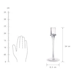 Kerzenhalter Höhe 24cm INVISIBLE In Transparent 5 Kerzenhalter Höhe 24cm INVISIBLE In Transparent -Butlers butlers kerzenhalter hohe 24cm invisible in transparent 3