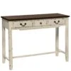 Konsolentisch Mit 3 Schubladen CABOTT COVE In Creme-Braun 2 Konsolentisch Mit 3 Schubladen CABOTT COVE In Creme-Braun -Butlers butlers konsolentisch mit 3 schubladen cabott cove in creme braun