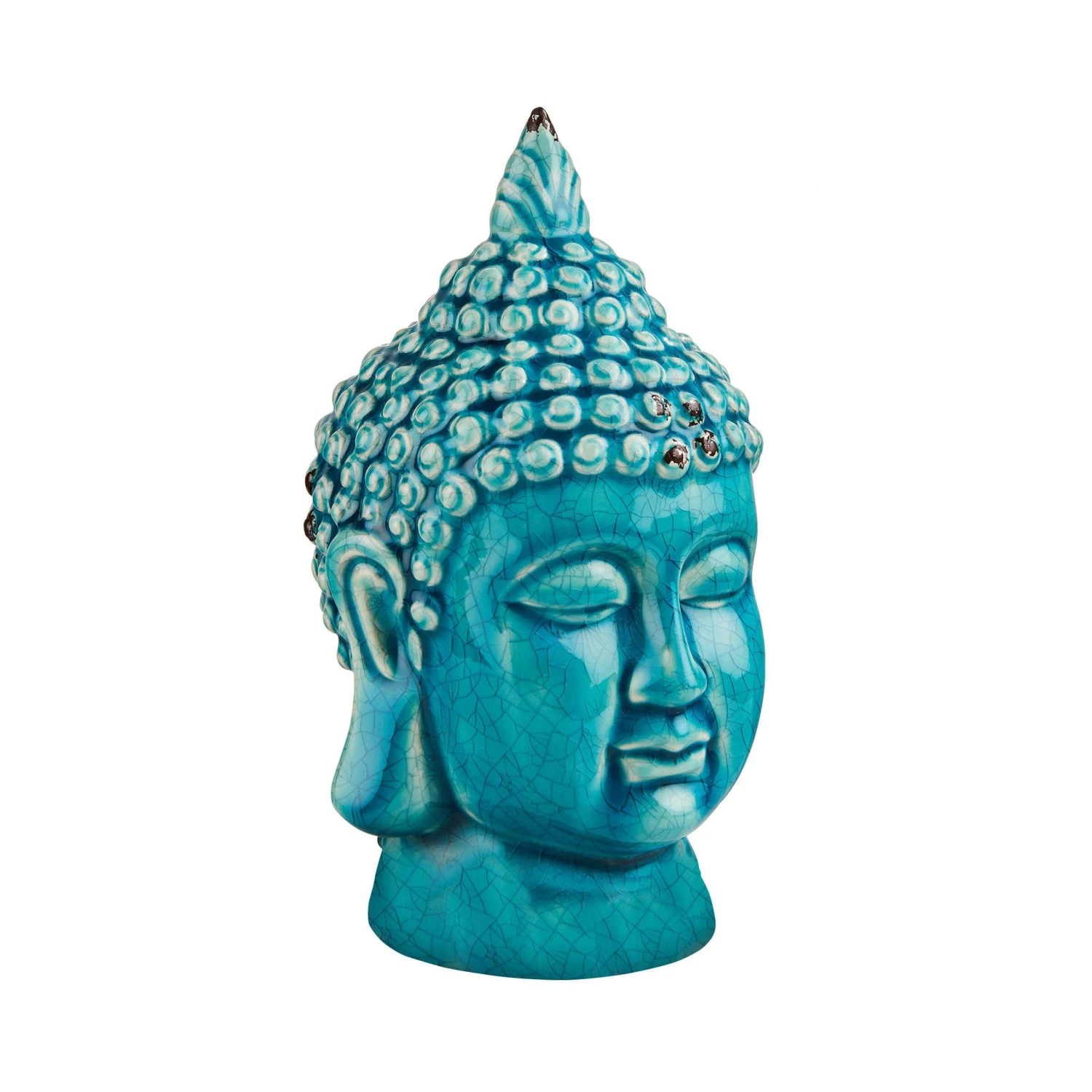 Kopf Höhe 23cm BUDDHA in Türkis Kopf Höhe 23cm BUDDHA In Türkis -Butlers butlers kopf hohe 23cm buddha in turkis 3