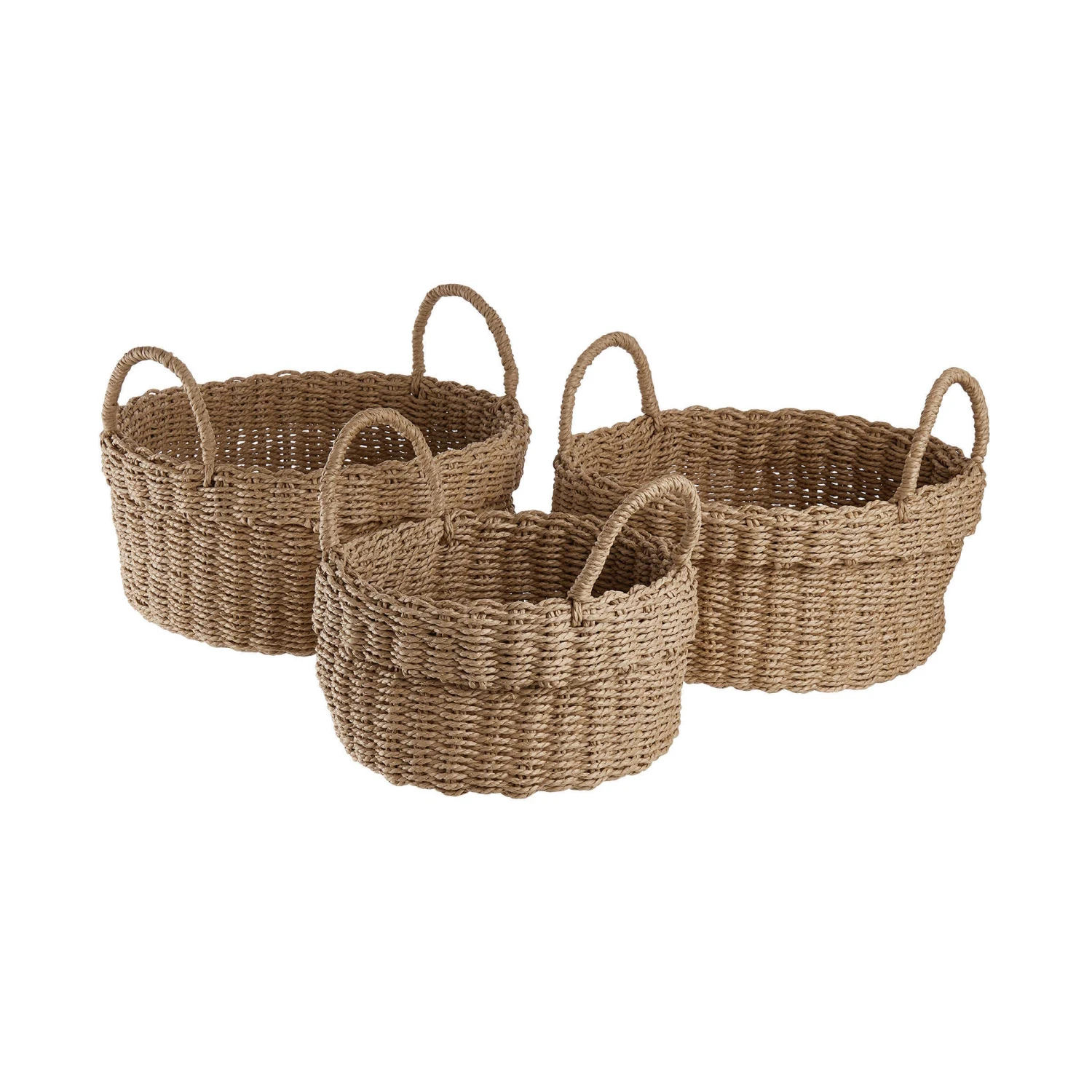 Korb Ø23cm PAPER BRAID in Natur Korb Ø23cm PAPER BRAID In Natur -Butlers butlers korb o23cm paper braid in natur 5