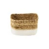 Korb Rechteckig L 17 X B 12cm RUSH ROPE In Natur-Weiß -Butlers butlers korb rechteckig l 17 x b 12cm rush rope in natur weiss