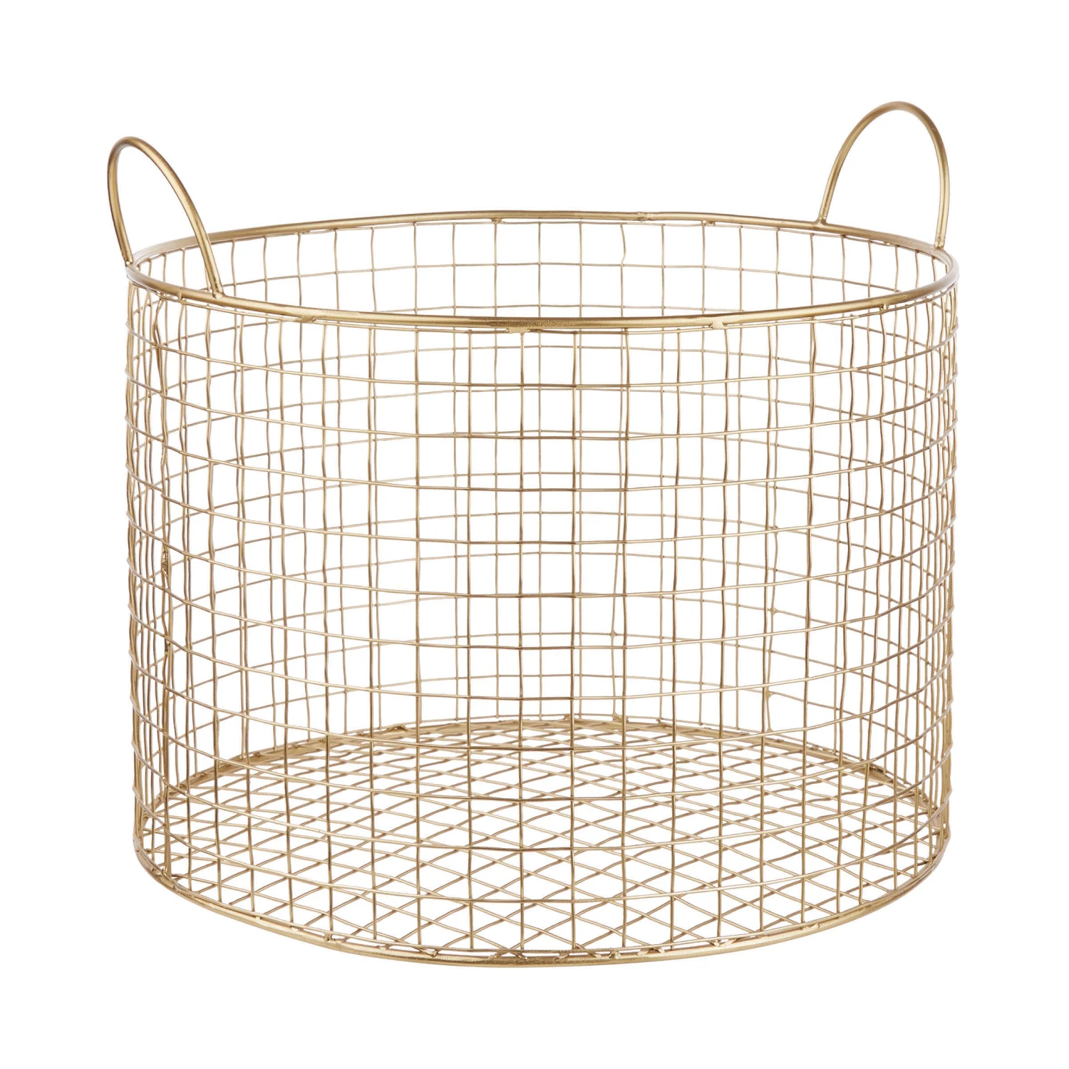 Korb rund Ø30cm HOOP in Gold Korb Rund Ø30cm HOOP In Gold -Butlers butlers korb rund o30cm hoop in gold