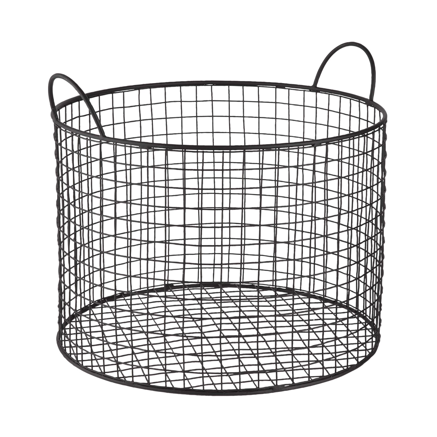 Korb rund Ø30cm HOOP in Schwarz Korb Rund Ø30cm HOOP In Schwarz -Butlers butlers korb rund o30cm hoop in schwarz