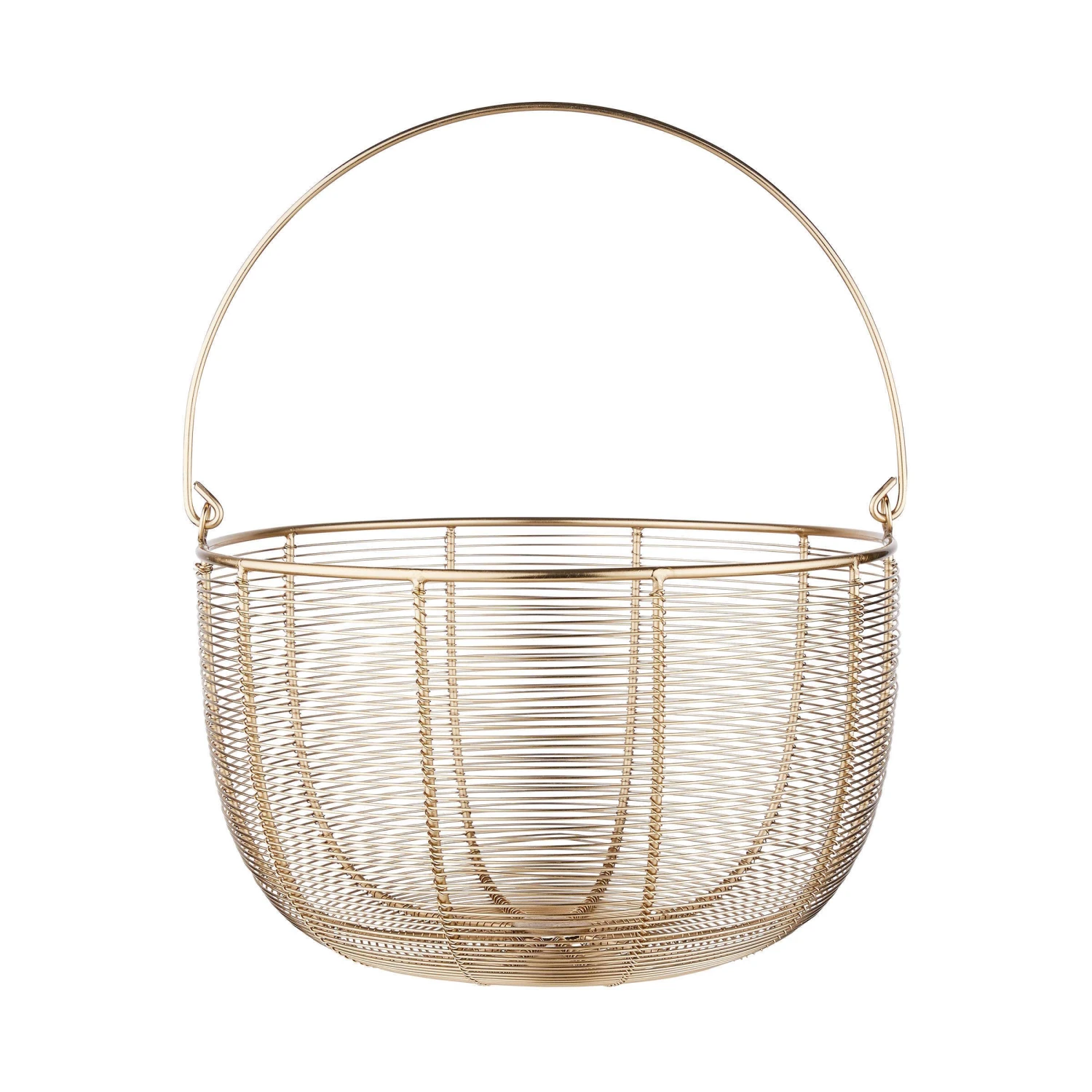 Korb rund Ø30cm MORGAN in Gold Korb Rund Ø30cm MORGAN In Gold -Butlers butlers korb rund o30cm morgan in gold