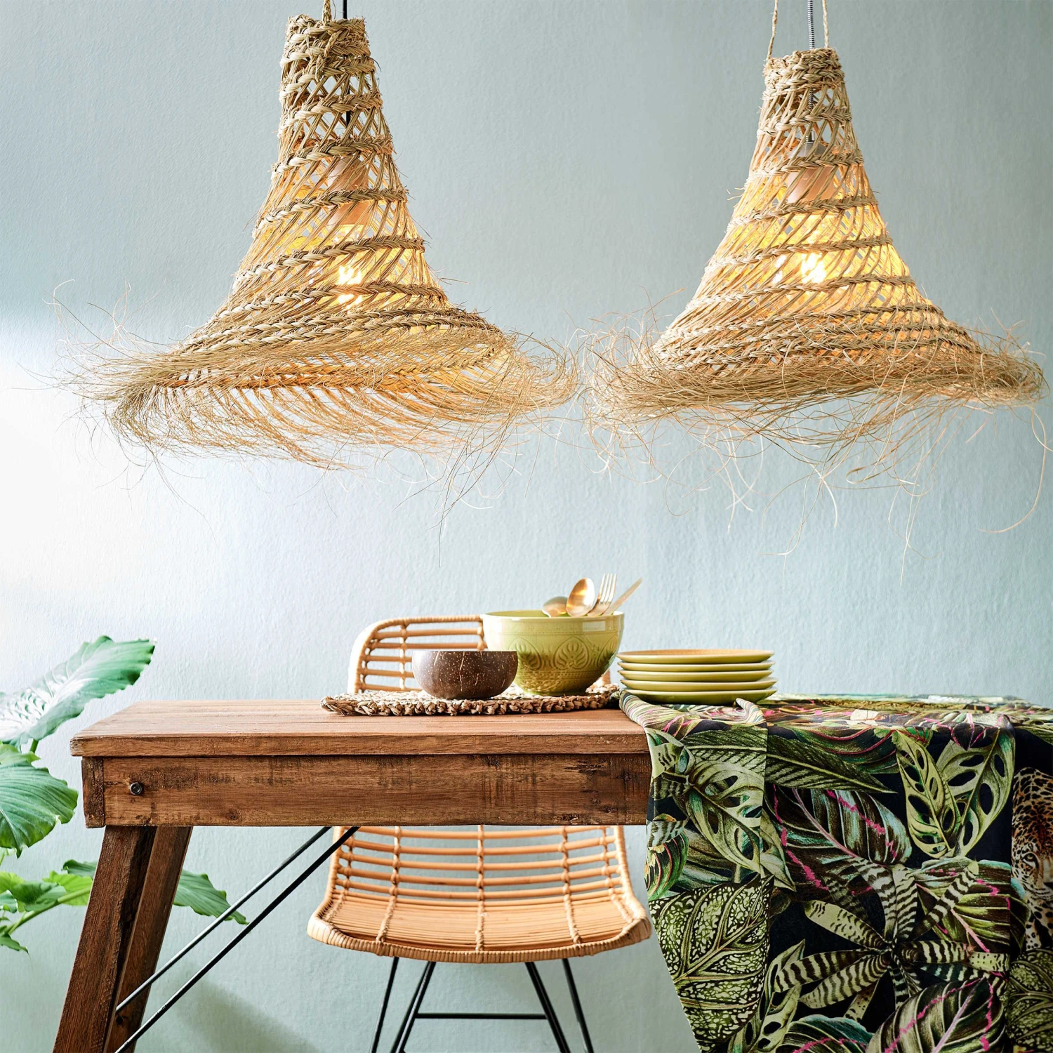 Lampenschirm Höhe 40cm BOMAS in Natur Lampenschirm Höhe 40cm BOMAS In Natur -Butlers butlers lampenschirm hohe 40cm bomas in natur 8