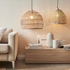 Lampenschirm Ø49cm CORBELLE In Natur -Butlers butlers lampenschirm o49cm corbelle in natur 7