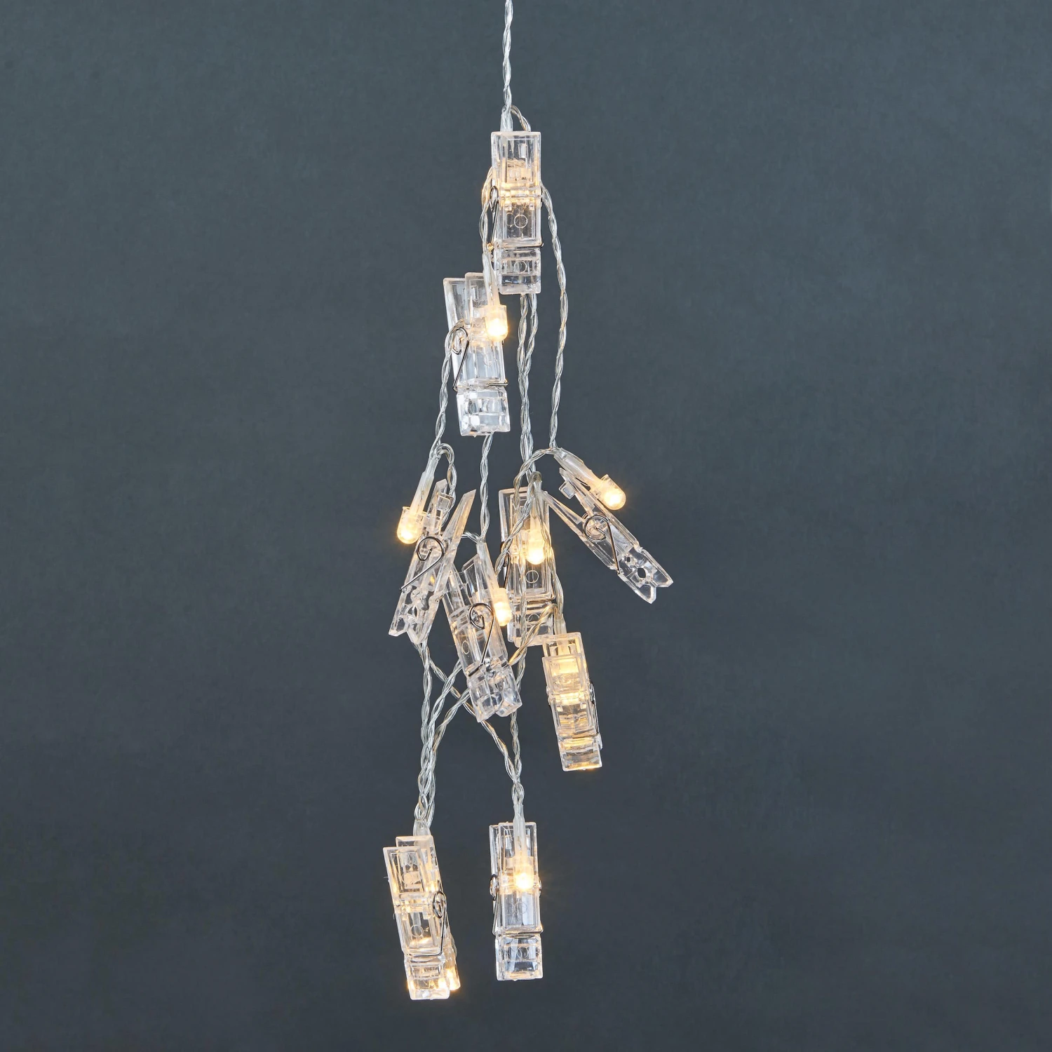 LED-Klammern 10 Lichter mit USB-Batteriefach CLIP ART in Transparent LED-Klammern 10 Lichter Mit USB-Batteriefach CLIP ART In Transparent -Butlers butlers led klammern 10 lichter mit usb batteriefach clip art in transparent 5