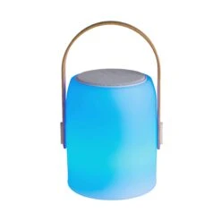 LED Leuchte Mit Bluetooth® Und Farbwechsel SOUND LOUNGE In Weiß-Hellbraun 8 LED Leuchte Mit Bluetooth® Und Farbwechsel SOUND LOUNGE In Weiß-Hellbraun -Butlers butlers led leuchte mit bluetooth r und farbwechsel sound lounge in weiss hellbraun 6