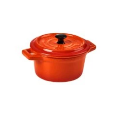 Butlers 2 Mini-Auflaufform Rund 190ml C'EST SI BON In Orange