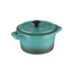 Butlers 4 Mini-Auflaufform Rund 190ml C'EST SI BON In Petrol