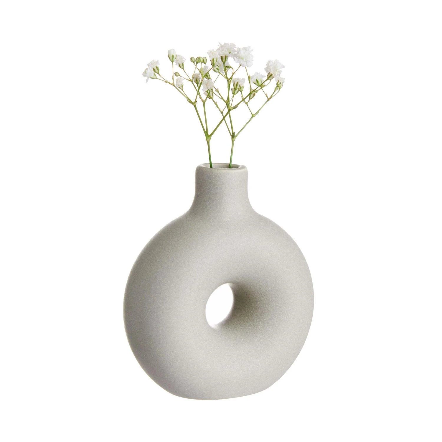Mini Vase Höhe 8cm LOOPY in Hellgrau Mini Vase Höhe 8cm LOOPY In Hellgrau -Butlers butlers mini vase hohe 8cm loopy in hellgrau 4