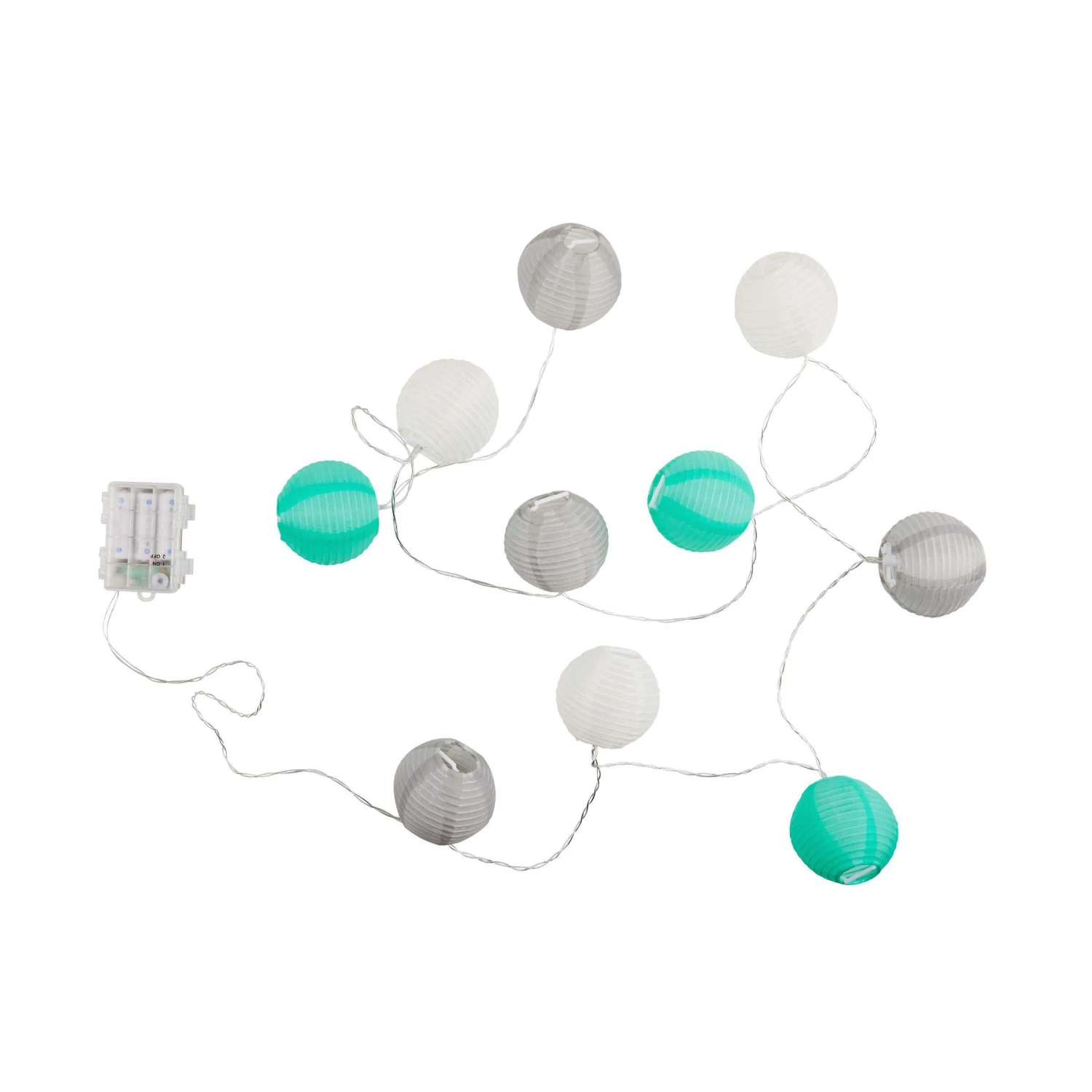Outdoor Lichterkette 10 Lichter OPEN AIR in Grün Outdoor Lichterkette 10 Lichter OPEN AIR In Grün -Butlers butlers outdoor lichterkette 10 lichter open air in grun 2