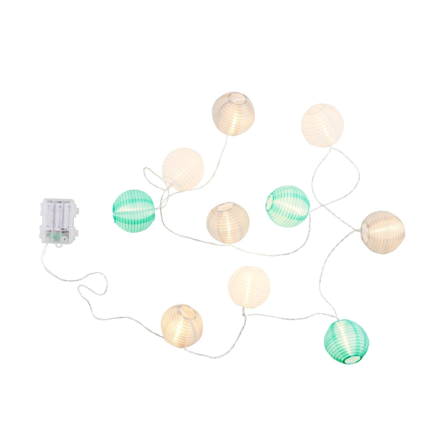 Outdoor Lichterkette 10 Lichter OPEN AIR in Grün Outdoor Lichterkette 10 Lichter OPEN AIR In Grün -Butlers butlers outdoor lichterkette 10 lichter open air in grun