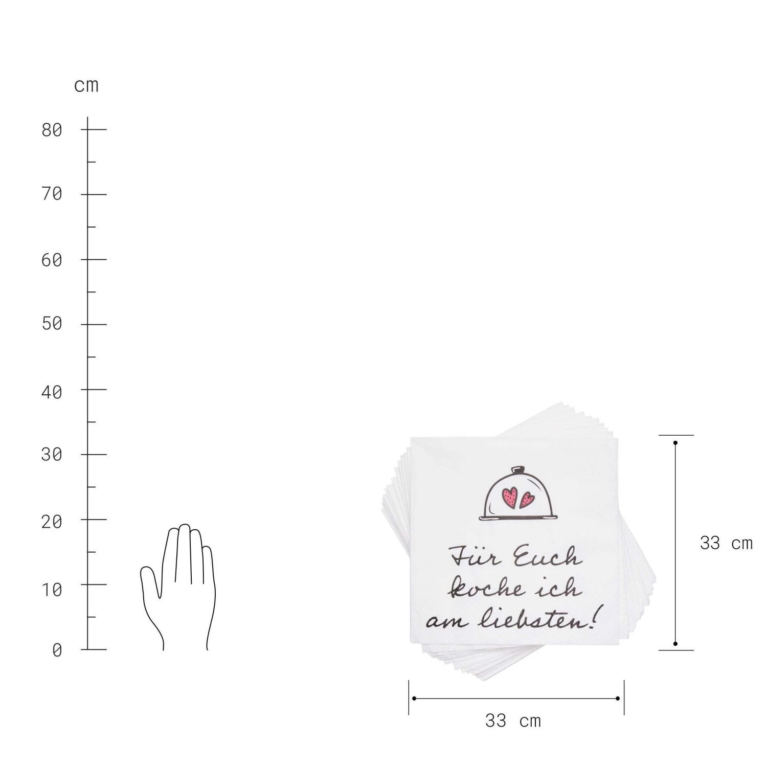 Papierserviette Für Euch koche ich am liebsten! 20 Stück APRÈS in Weiß-Schwarz Papierserviette Für Euch Koche Ich Am Liebsten! 20 Stück APRÈS In Weiß-Schwarz -Butlers butlers papierserviette fur euch koche ich am liebsten 20 stuck apres in weiss schwarz 1