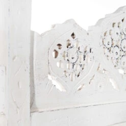 Paravent, Geschnitzt B 180 X H 176cm ESTELLA In Weiß 5 Paravent, Geschnitzt B 180 X H 176cm ESTELLA In Weiß -Butlers butlers paravent geschnitzt b 180 x h 176cm estella in weiss 3