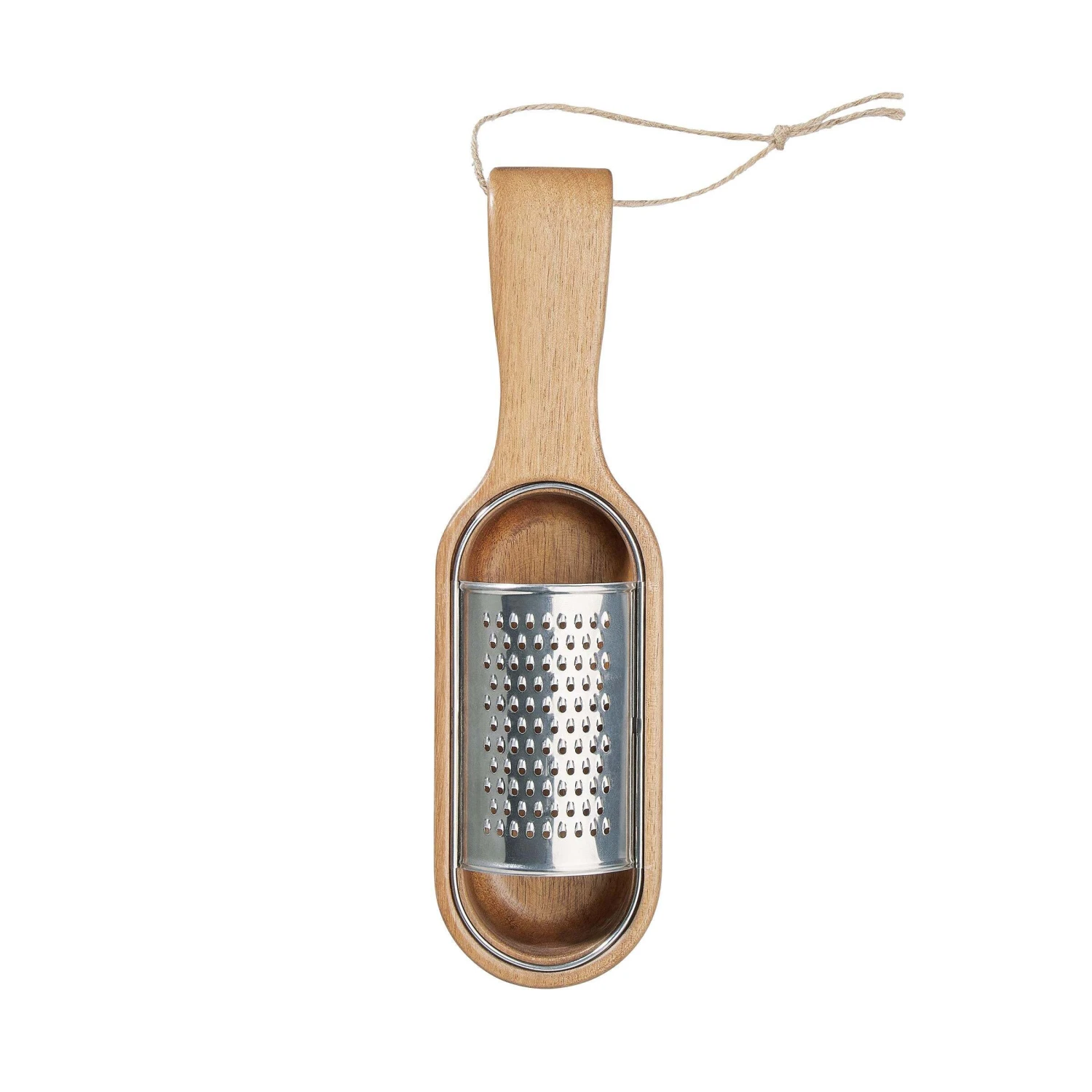 Parmesanreibe L 24,5 x B 7cm GOURMET in Braun-Silber Parmesanreibe L 24,5 X B 7cm GOURMET In Braun-Silber -Butlers butlers parmesanreibe l 24 5 x b 7cm gourmet in braun silber 3