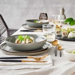 Pastateller Ø21,5cm NATIVE In Grau 10 Pastateller Ø21,5cm NATIVE In Grau -Butlers butlers pastateller o21 5cm native in grau 8