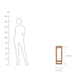 Pflanzenhocker 2er-Set CONCRETE In Natur-Grau -Butlers butlers pflanzenhocker 2er set concrete in natur grau 5