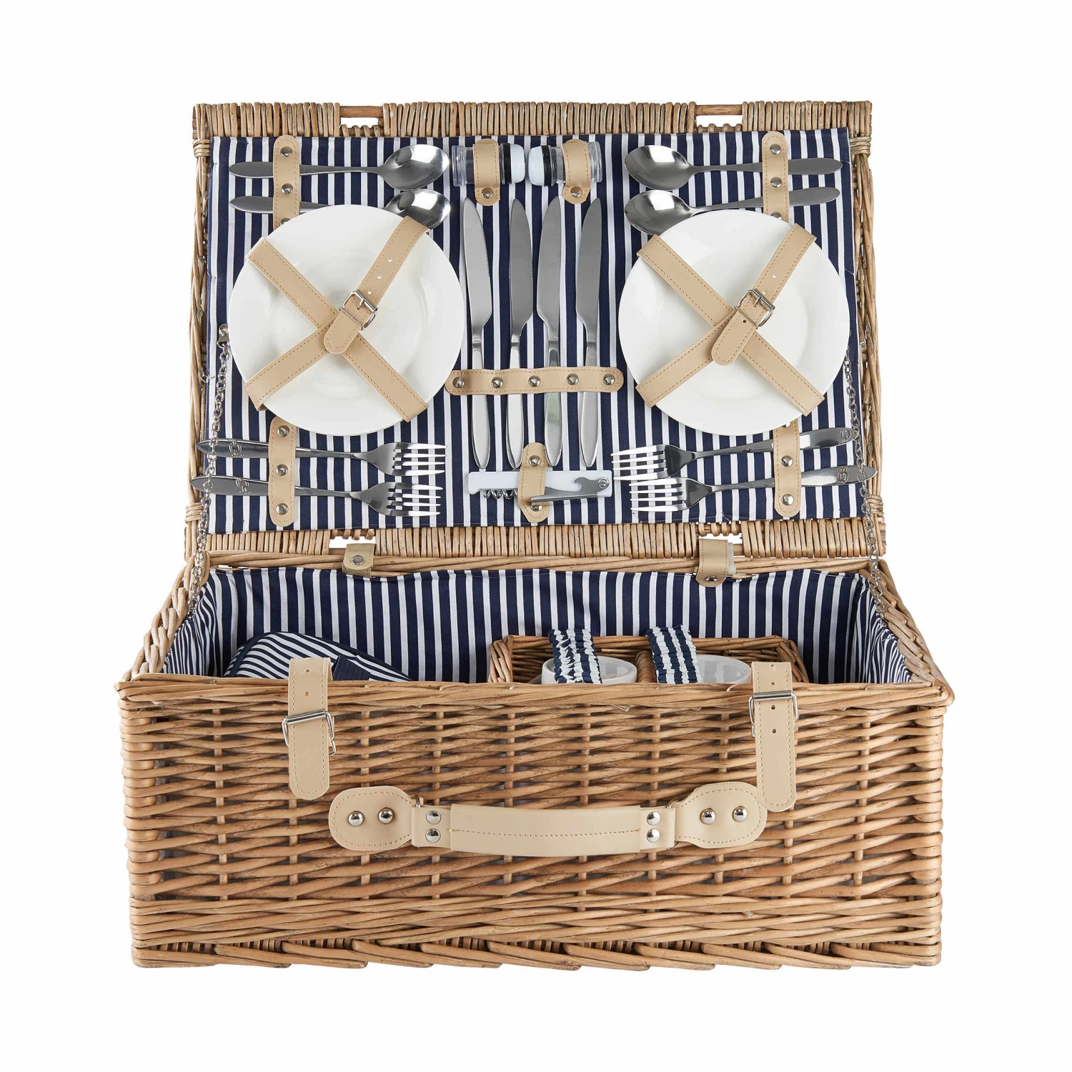 Picknickkorb für 4 Personen B 55 x T 37cm A DAY IN THE PARK in Natur Picknickkorb Für 4 Personen B 55 X T 37cm A DAY IN THE PARK In Natur -Butlers butlers picknickkorb fur 4 personen b 55 x t 37cm a day in the park in natur 3