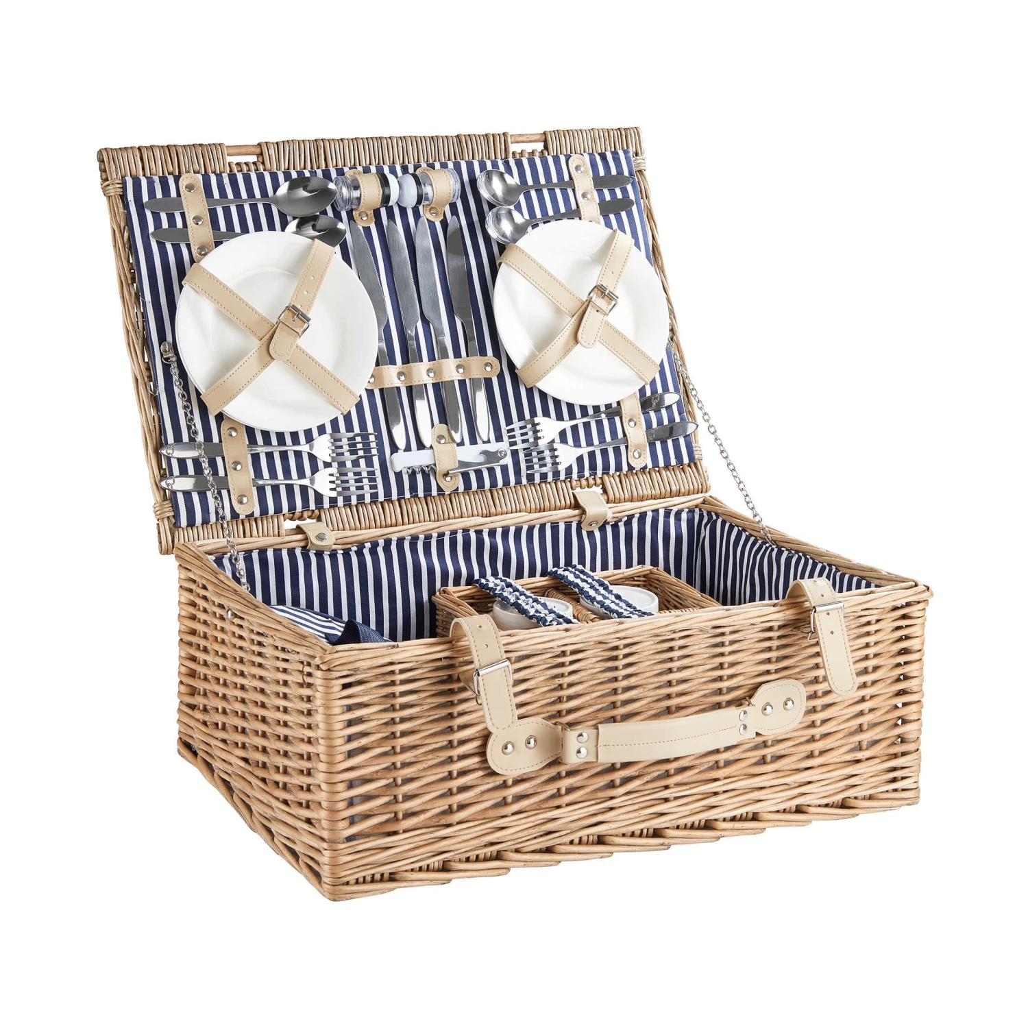 Picknickkorb für 4 Personen B 55 x T 37cm A DAY IN THE PARK in Natur Picknickkorb Für 4 Personen B 55 X T 37cm A DAY IN THE PARK In Natur -Butlers butlers picknickkorb fur 4 personen b 55 x t 37cm a day in the park in natur 4