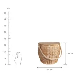 Picknickkorb Inkl. Isolierter Kühltasche THE GREAT OUTDOORS In Natur -Butlers butlers picknickkorb inkl isolierter kuhltasche the great outdoors in natur 2