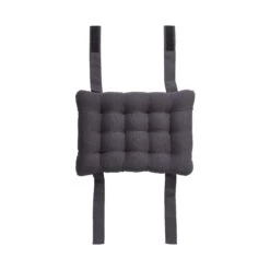 Sitzkissen Mit Klettverschluss L 36 X B 25cm SOLID In Anthrazit 5 Sitzkissen Mit Klettverschluss L 36 X B 25cm SOLID In Anthrazit -Butlers butlers sitzkissen mit klettverschluss l 36 x b 25cm solid in anthrazit 3