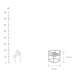 Ständer Für Getränkespender Höhe 16cm FOUNTAIN In Schwarz -Butlers butlers stander fur getrankespender hohe 16cm fountain in schwarz 2