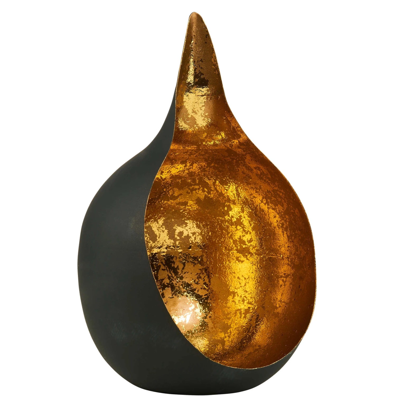 Teelichthalter Höhe 20cm DELIGHT in Schwarz-Gold Teelichthalter Höhe 20cm DELIGHT In Schwarz-Gold -Butlers butlers teelichthalter hohe 20cm delight in schwarz gold 1